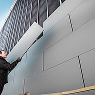 PREFA: Fassadengestaltung im ganz großen Format