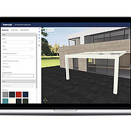 heroal: Terrassenkonfigurator für »Heroal OR«-Systems