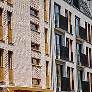 Sievert: Ein Gebäude, drei Fassadenstile