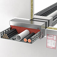 Brandschutzbox mit hoher Belegungsdichte