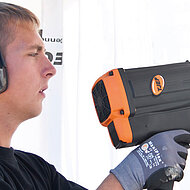 Gas-Nagelgerät für 105 mm Ringnägel