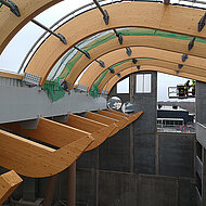 Wenn das Dach eine Welle macht