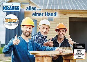 Krause 360&deg; competence: Ganzheitliche Steigtechnik- Kompetenz f&uuml;r sichere und effiziente Arbeitsprozesse