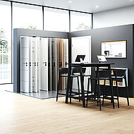 Maßgeschneiderte Verkaufslösungen und neue Türendesigns