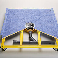 Grumbach: Stabiler Tragrahmen für Duschboden-Elemente