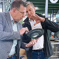 Fleck empfängt neuen CEO von Leadax am Standort in Oer-Erkenschwick