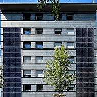 Tonality-Fassade für Wohnheim in Lindau