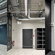 Einbau von Feuerschutztüren mit »EasyFit«-System 