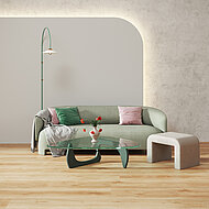 »iD Evolution«: PVC-freier Designboden mit 64 Prozent Mineralienanteil