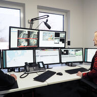 Kameratürme schützen vor Vandalismus 