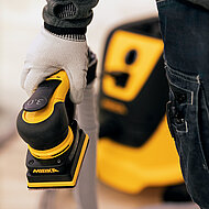 Mirka: Kompakter Schwingschleifer für ein gelungenes Finish