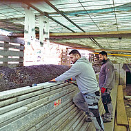 PCI: Im Winter verlegt - Naturwerksteine für die Remstal Gartenschau