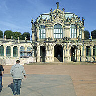 Sanierung am Dresdner Zwinger