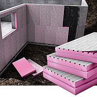 Sichere Perimeterdämmung mit integrierter Drainage