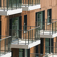 Bambus-Fassade verhindert Hausbrand