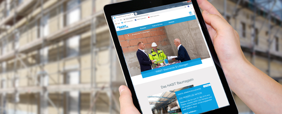 HASIT: Pfiffige Tools, praktische Hintergrundinformationen und ein modernes Design