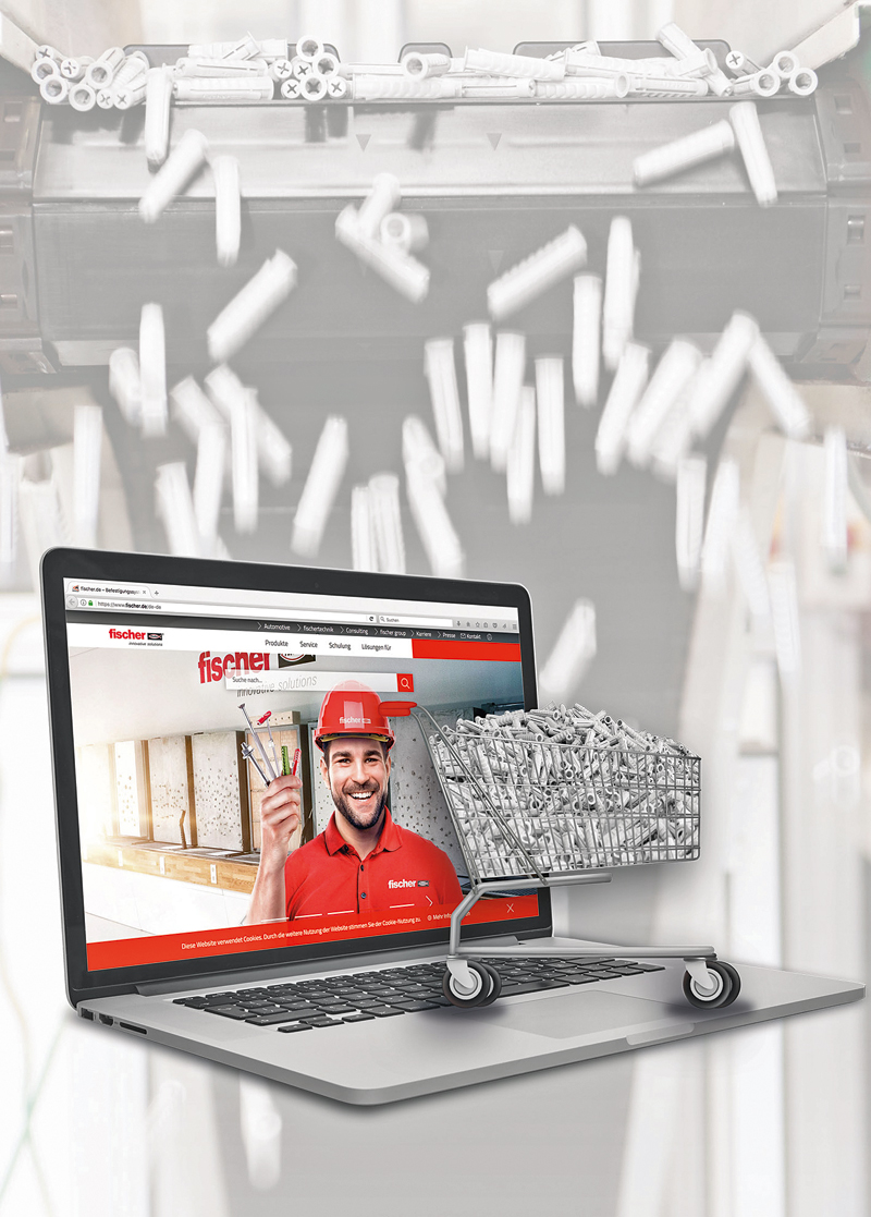 Fischerwerke: Unterstützung für E-Commerce der Händler