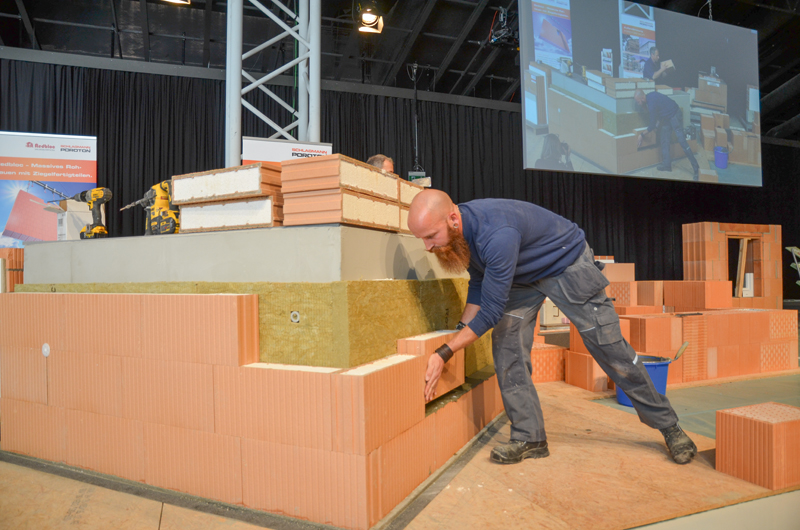 Schlagmann Poroton: »Theorie plus Praxis« stößt auf großes Interesse – 500 Teilnehmer