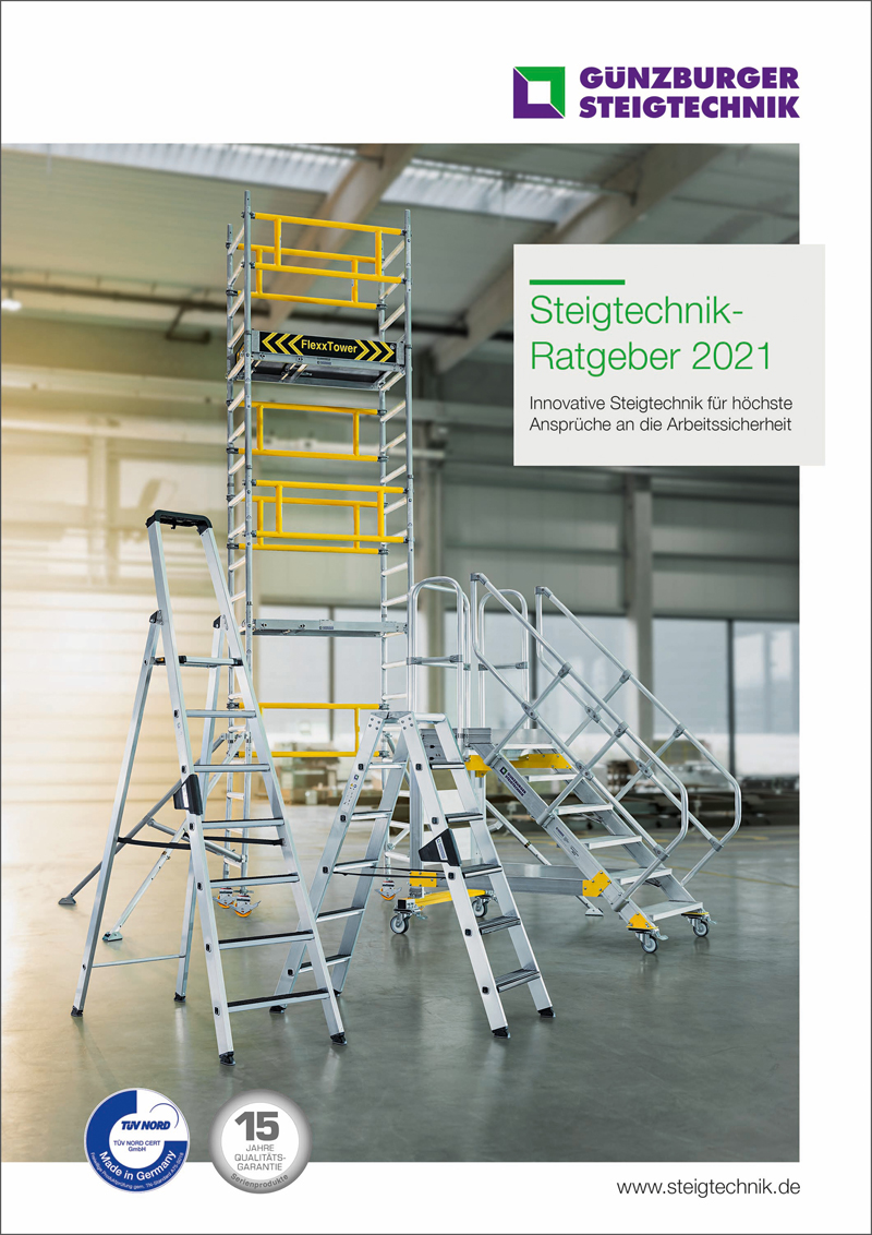 Günzburger Steigtechnik: Steigtechnik-Ratgeber 2021 voller Top-Innovationen 