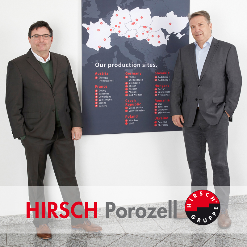 HIRSCH Porozell: Christian Winter erweitert die Geschäftsführung der HIRSCH Porozell GmbH