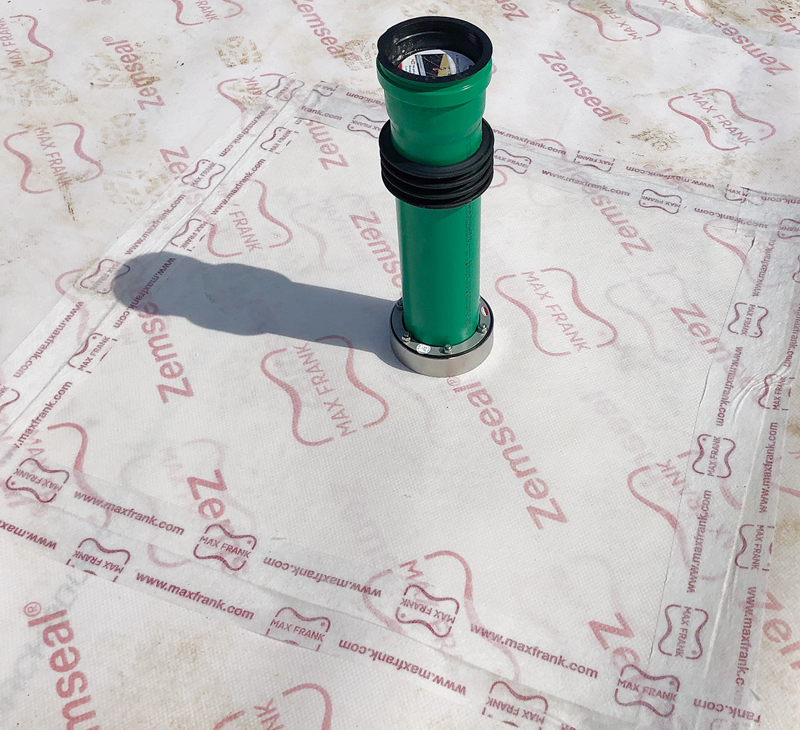 KRASO: Durchführungslösungen für Frischbetonverbundfolien