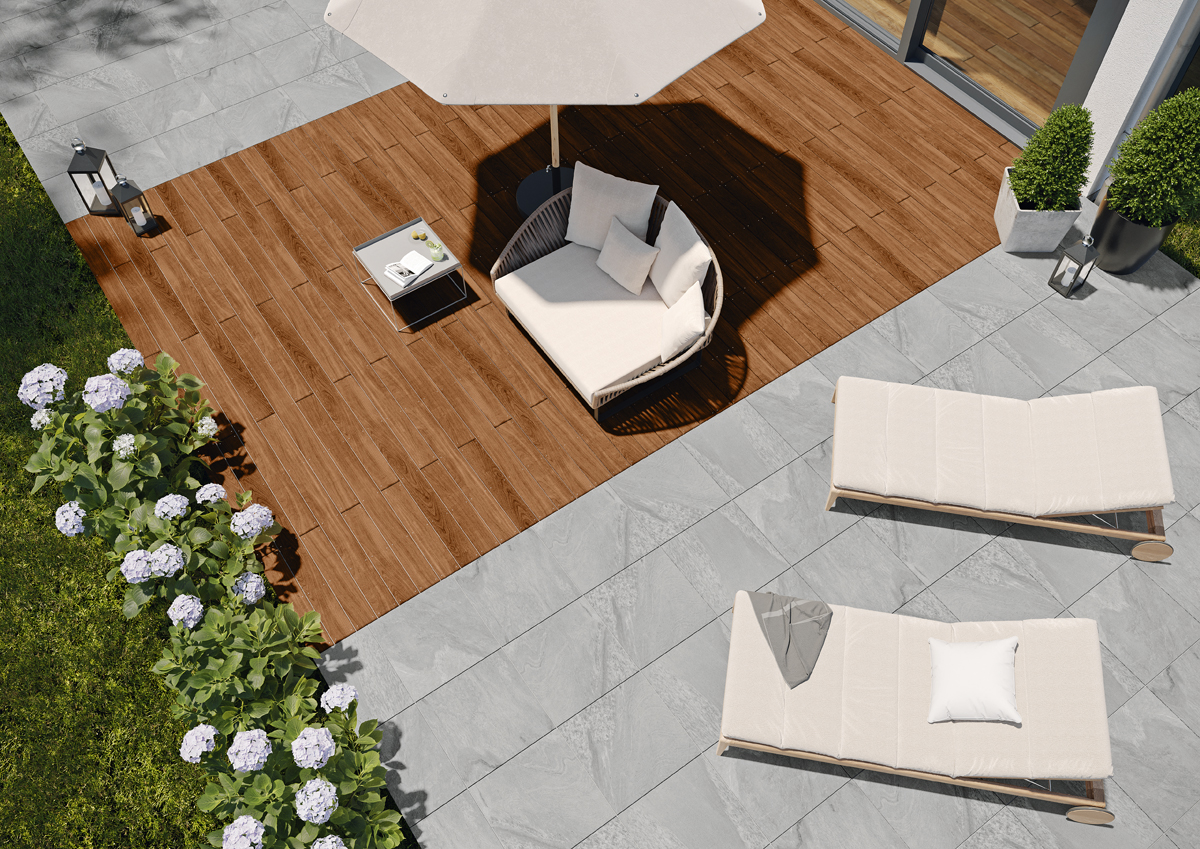 Osmo: Zwei Materialien für ein modernes Terrassensystem