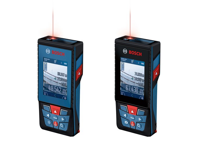 Bosch Power Tools: Neue Bosch Laser-Entfernungsmesser mit Kamera