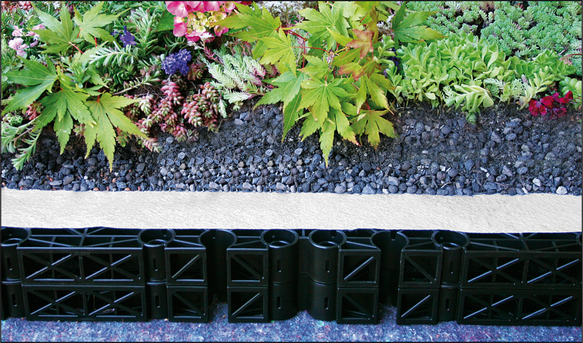 6 fürs Grün: Variable Systemaufbauten für Dachbegrünungen