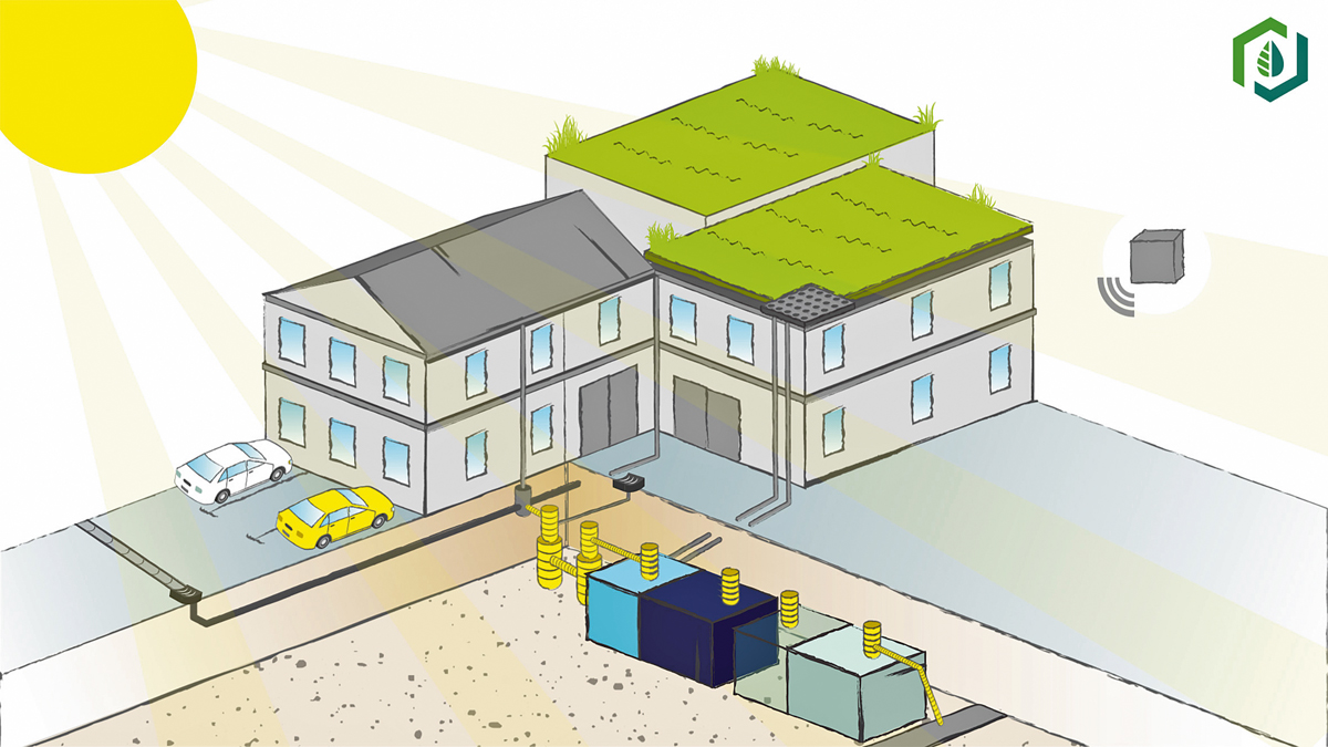 Fränkische Rohrwerke: Klimaangepasstes Regenwassermanagement