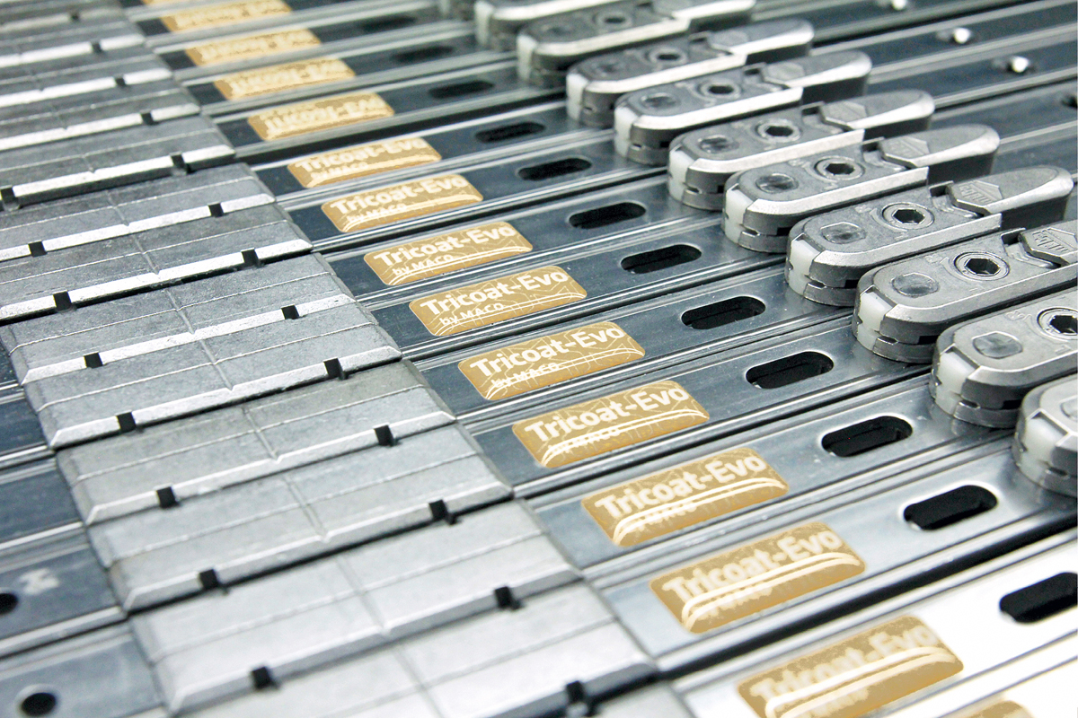 MACO: Oberfläche mit integrierter Schmier- und Heilbehandlung