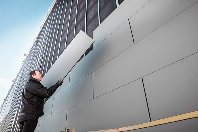 PREFA: Fassadengestaltung im ganz großen Format