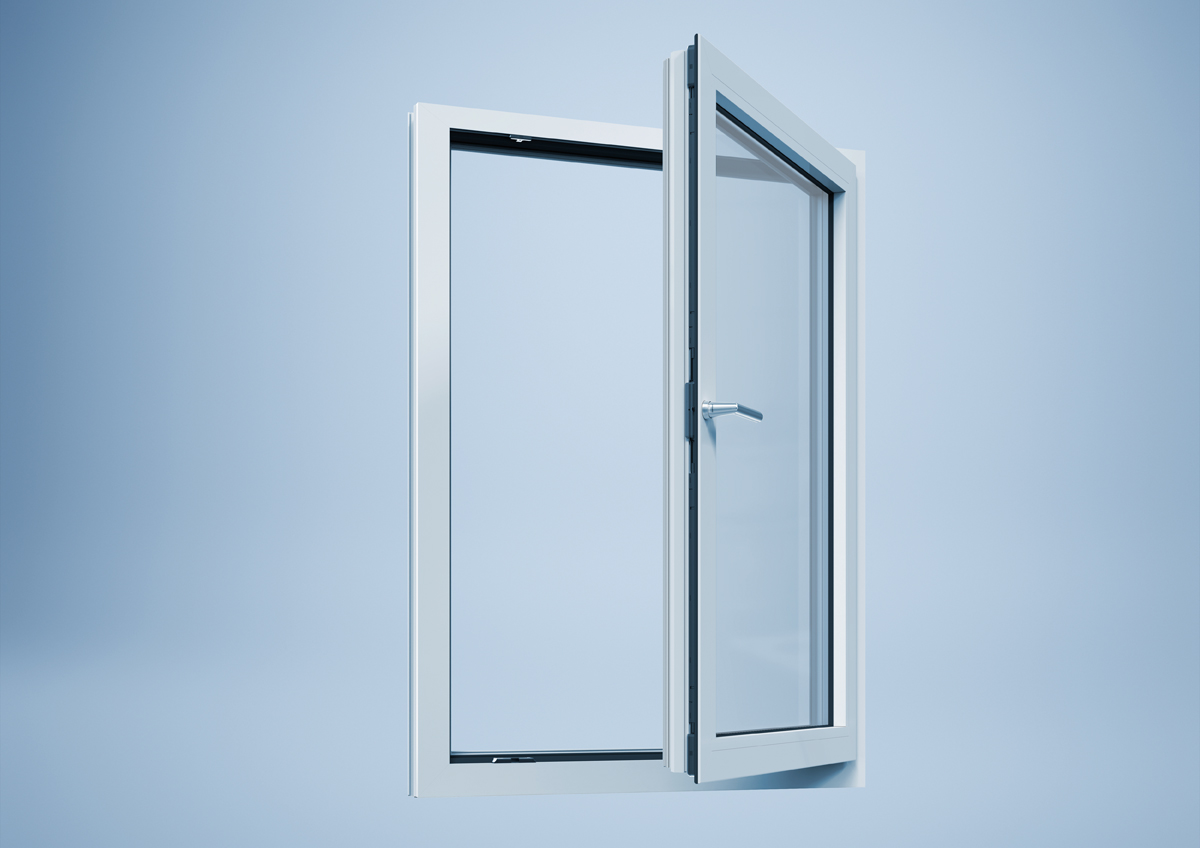 Schlankes Beschlagsystem mit hohem Vorfertigungsgrad