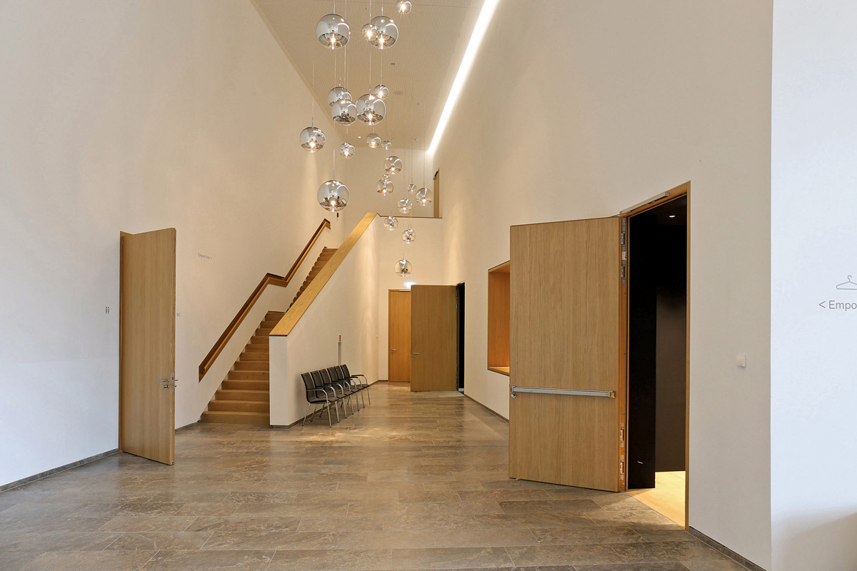 Multifunktionale Türen für die Tauberphilharmonie