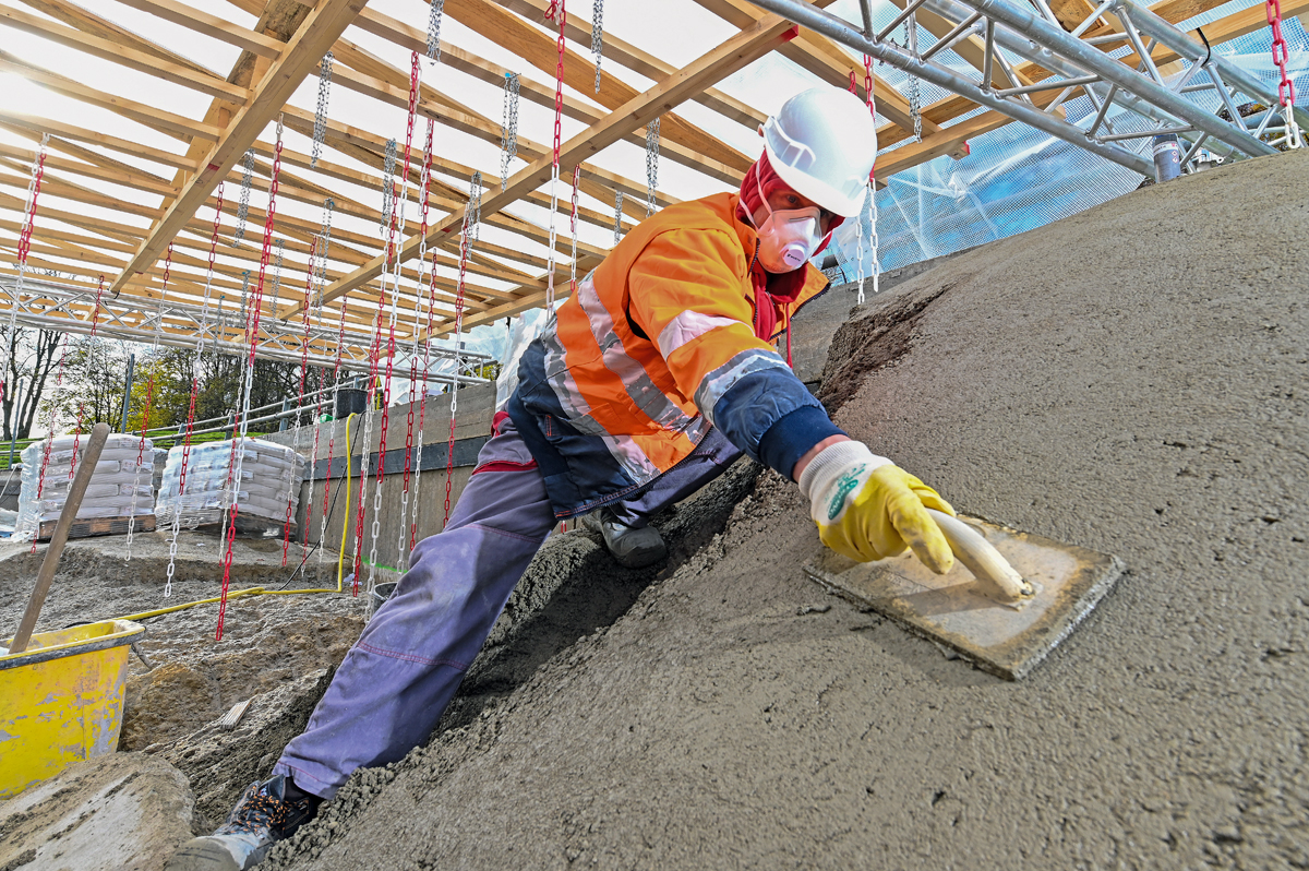 Legendärer Wildwasserkanal mit Trockenbeton saniert 