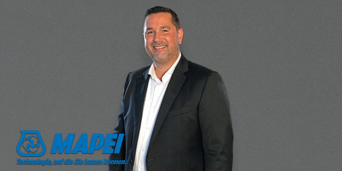 Markus Spießl ab sofort Mapei Gesamtvertriebsleiter 