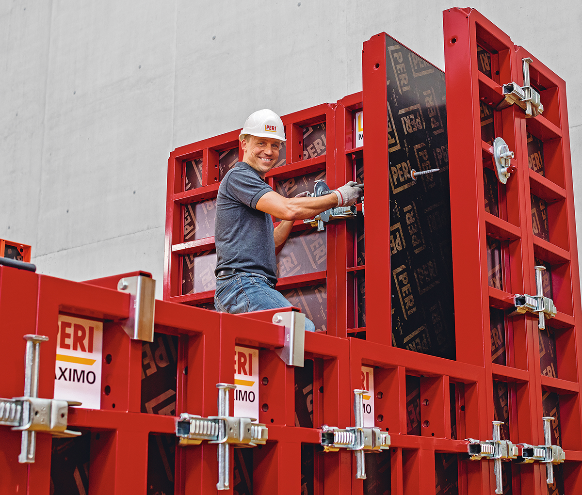 Weniger Bauteile, schneller Arbeitsfortschritt