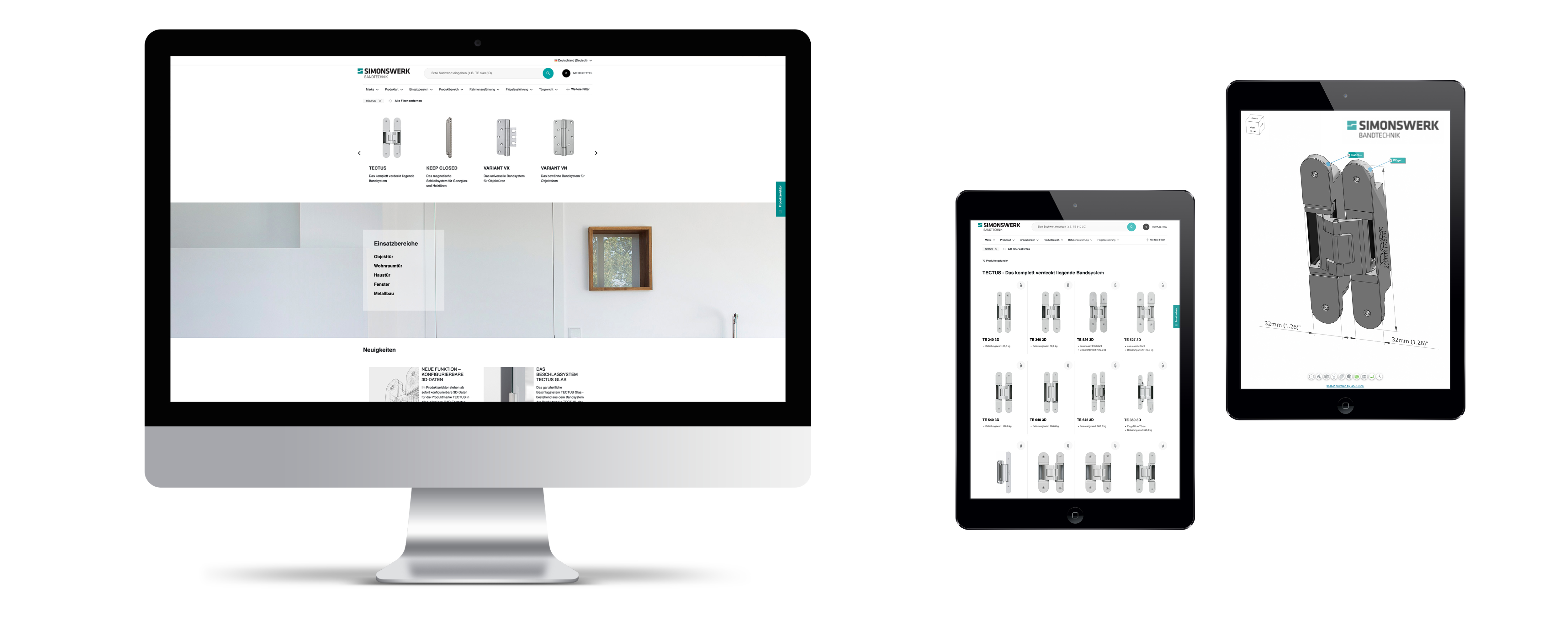 Neugestaltung des Produktselektors