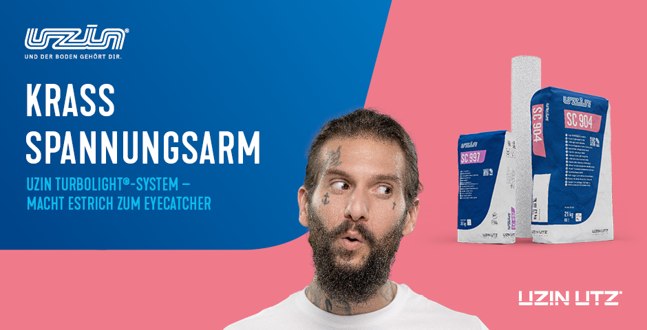 UZIN TURBOLIGHT®-SYSTEM – MACHT BODEN ZUM BLICKFANG