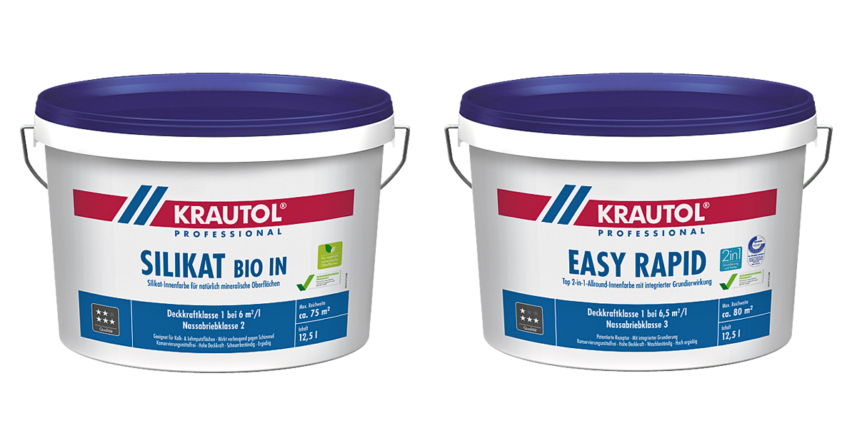 Wohngesunde Farbvielfalt