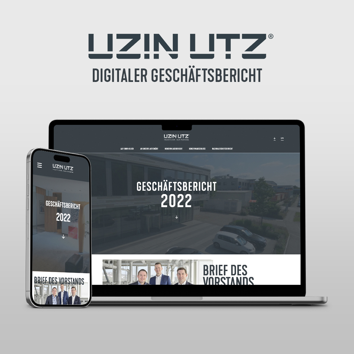 Uzin Utz legt Geschäftszahlen für 2022 vor