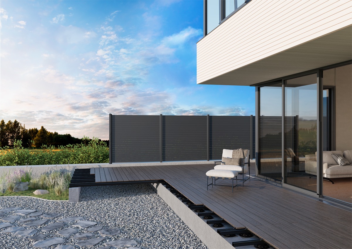 TRIAS: Stabile Unterkonstruktion aus Aluminiumprofilen