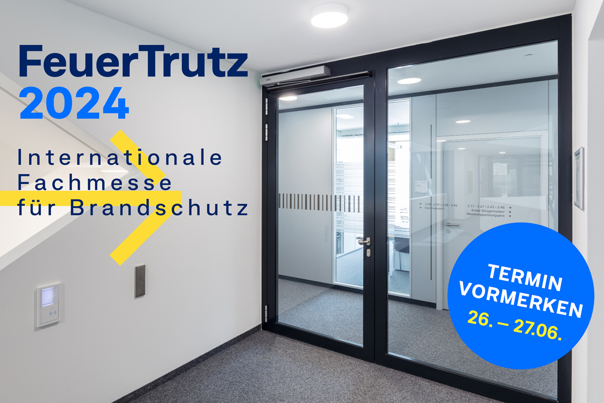 FeuerTrutz 2024: GEZE zeigt Lösungen für Brandschutz und Automatisierung