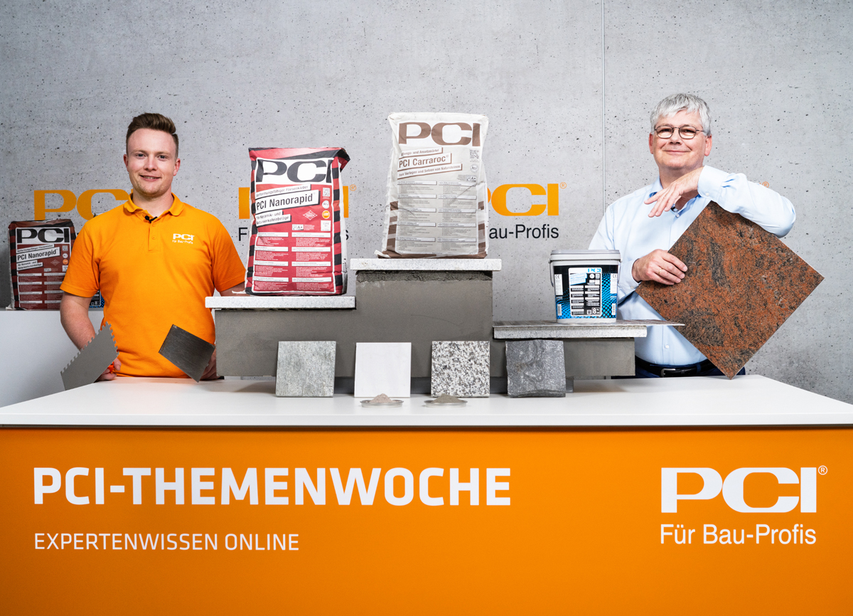 Neues Online-Seminar: PCI-Themenwoche »Natursteinkunde« im September