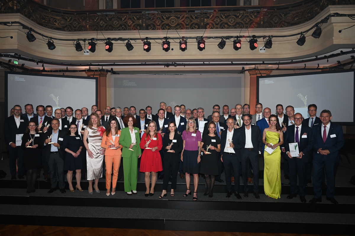 Uzin Utz ist erneut Preisträger beim »Best Managed Companies Award«