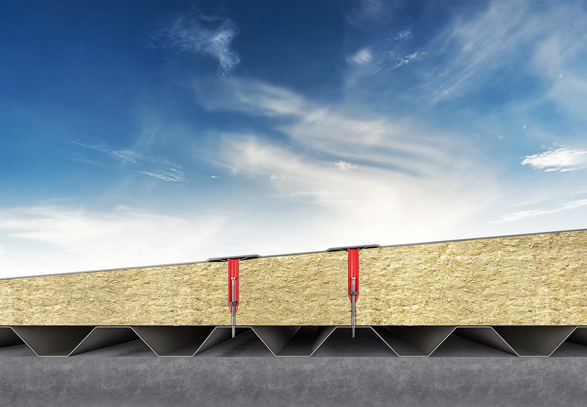 Befestigungssysteme für die Gefälledämmung 
