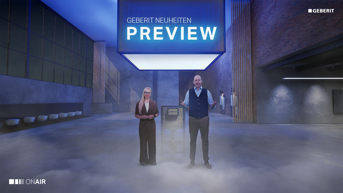 Digitale Vorschau neuer Produkte zum Jahresauftakt