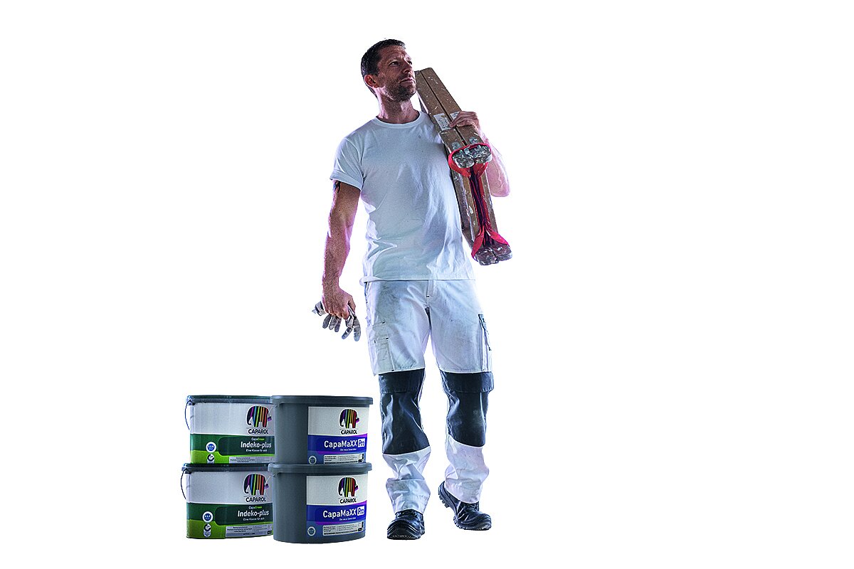 Konservierungsmittelfreie Innenfarbe für homogene Oberflächen