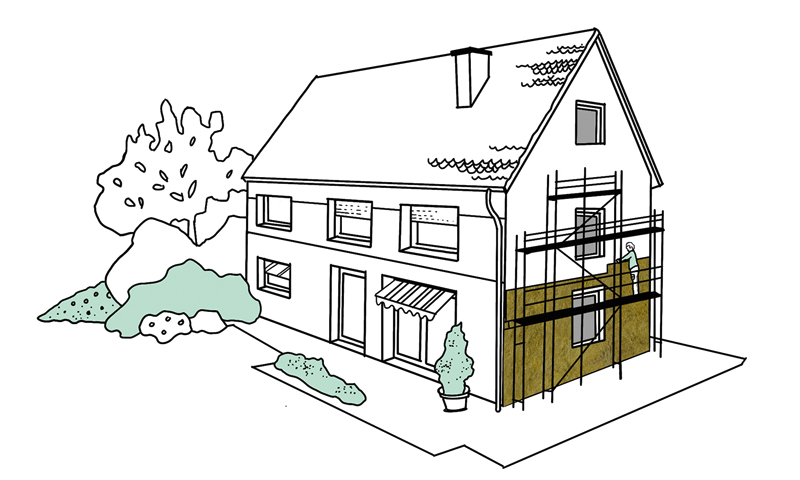 MIT MINERALWOLLE BEWAHREN SIE AUCH BEI SOMMERLICHEN TEMPERATUREN EINEN KÜHLEN KOPF