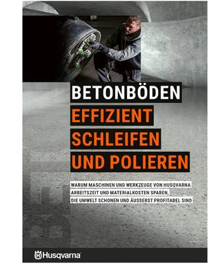 Betonböden effizient und profitabel schleifen und polieren