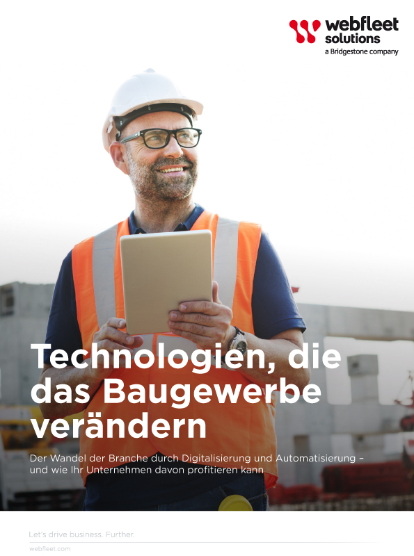 Technologien, die das Baugewerbe verändern
